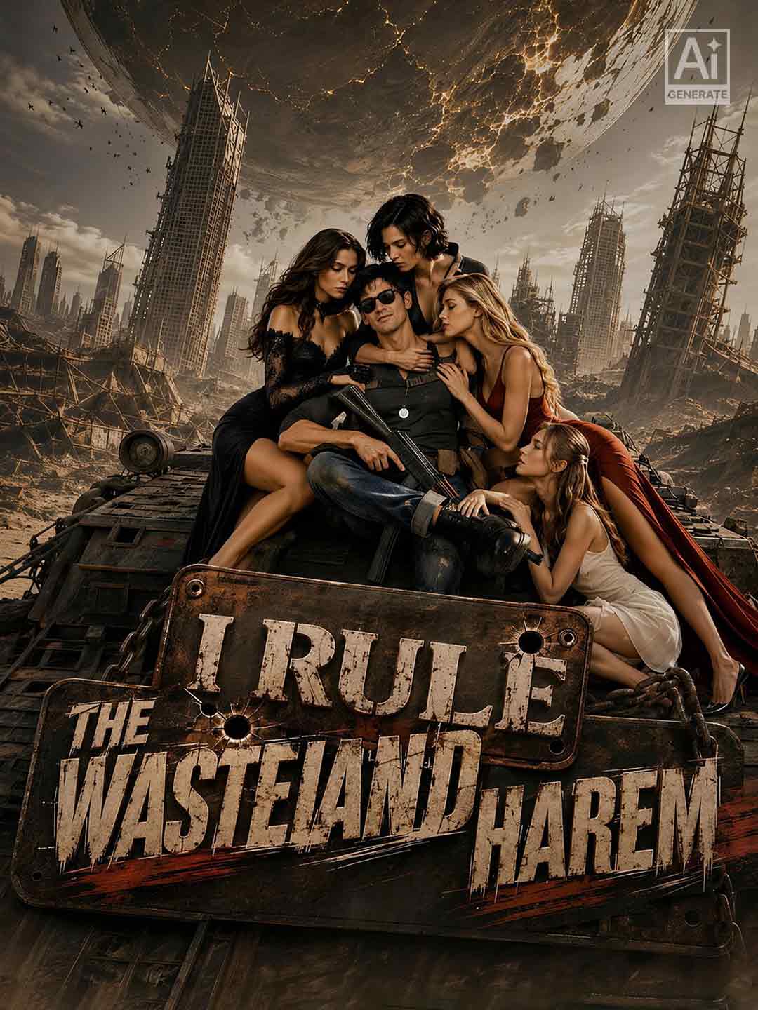 I Rule the Wasteland Harem cover