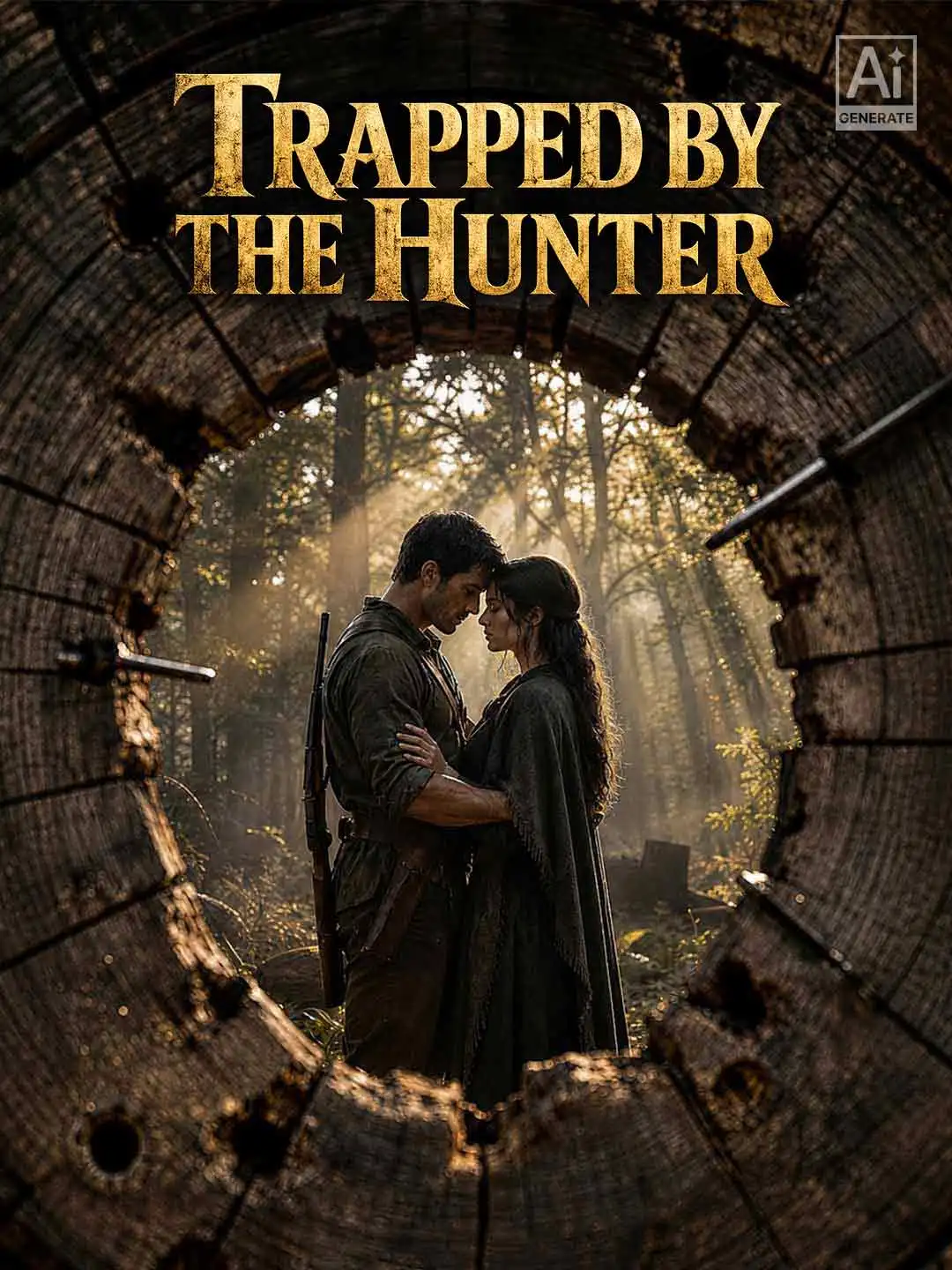 Trapped by the Hunter cover