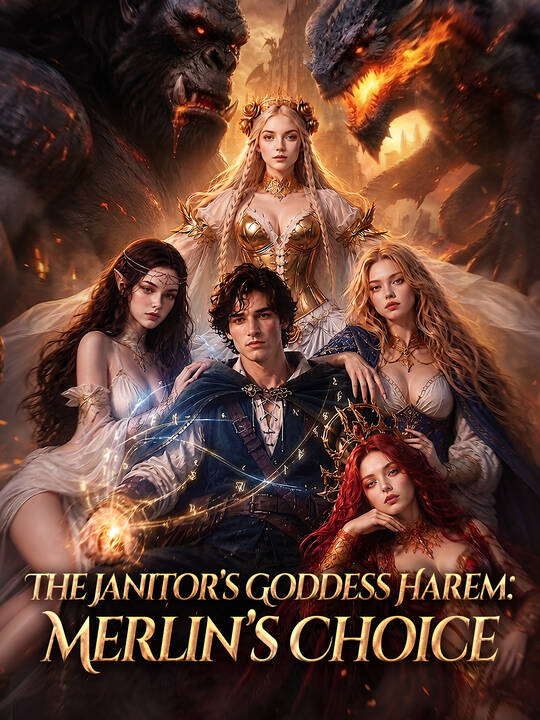The Janitor's Goddess Harem: Merlin's Choice poster