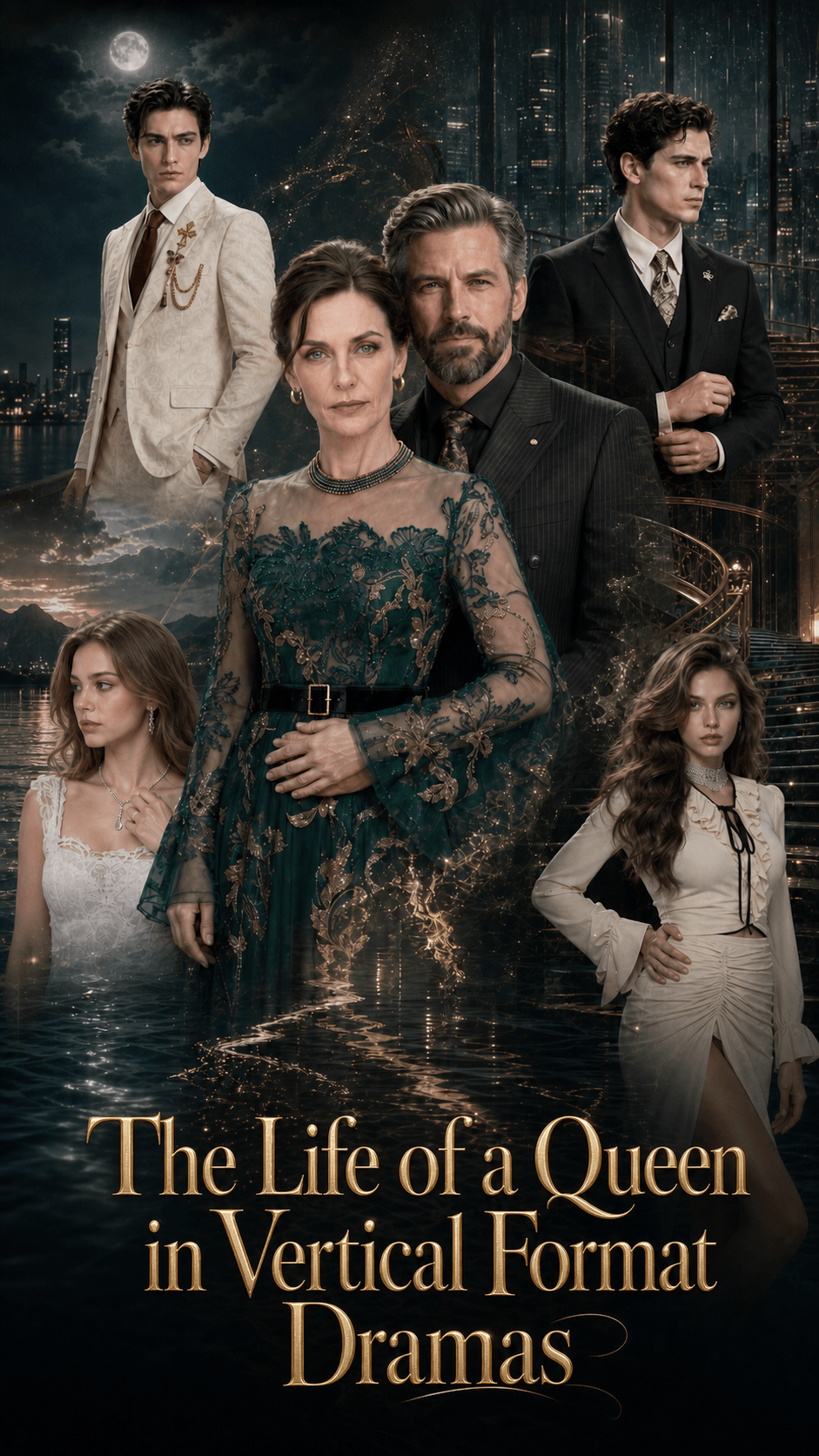 Becoming a Queen in Vertical Screen Dramas cover