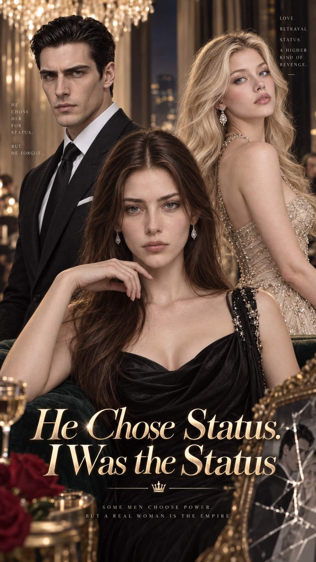 He Chose Status. I Was the Status. poster