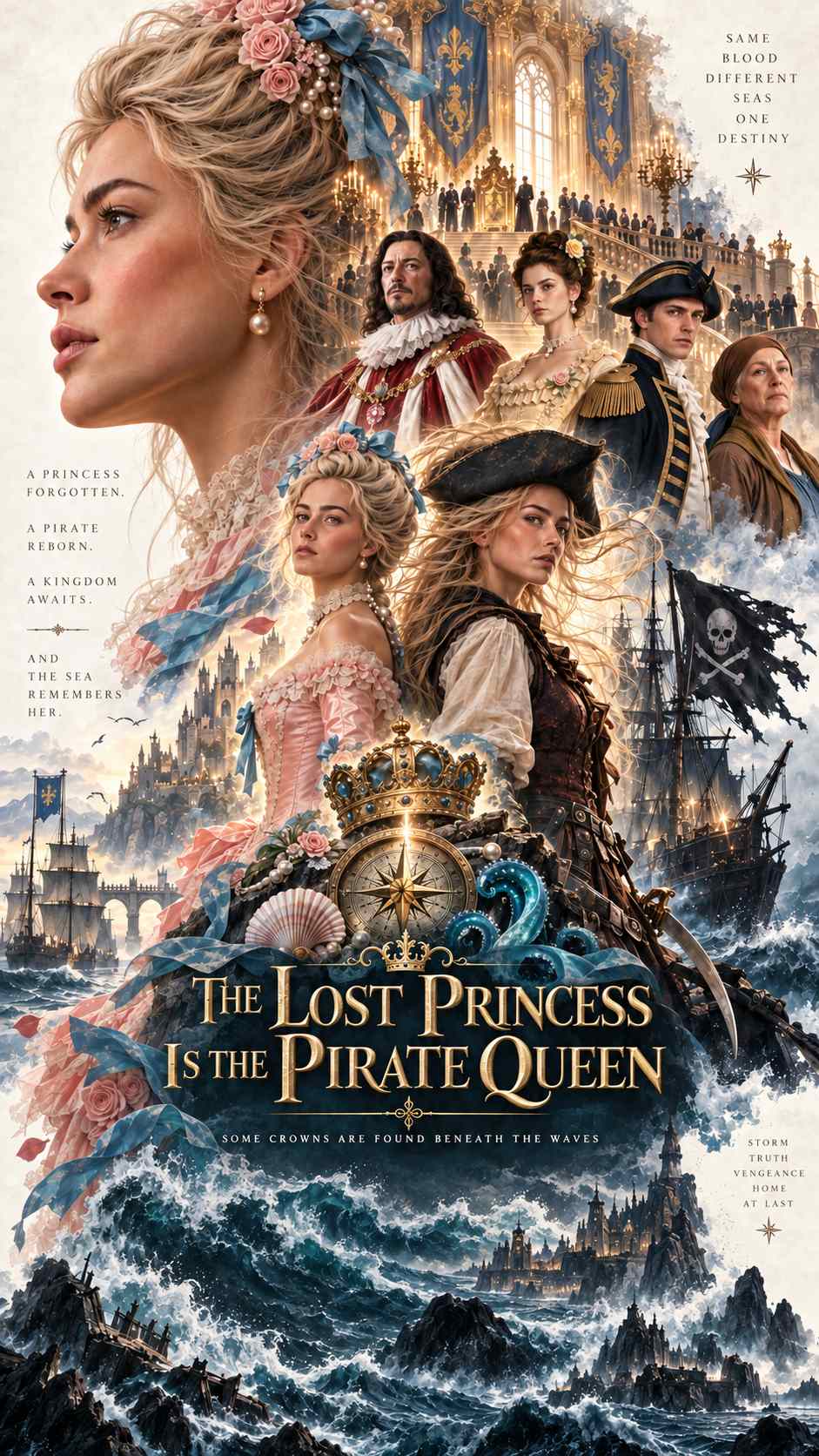 The Lost Princess Is The Pirate Queen poster