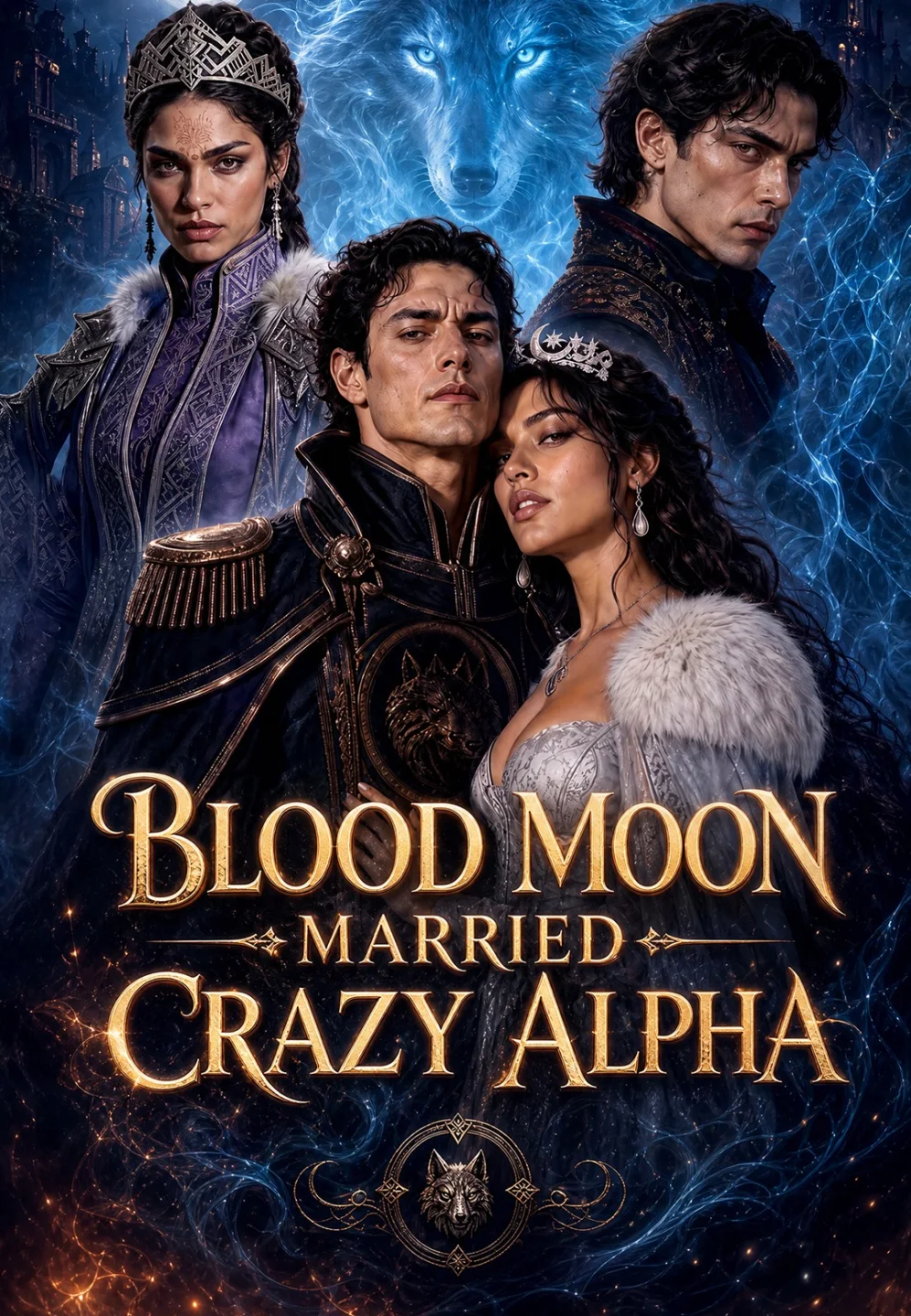 Blood Moon Married Crazy Alpha cover