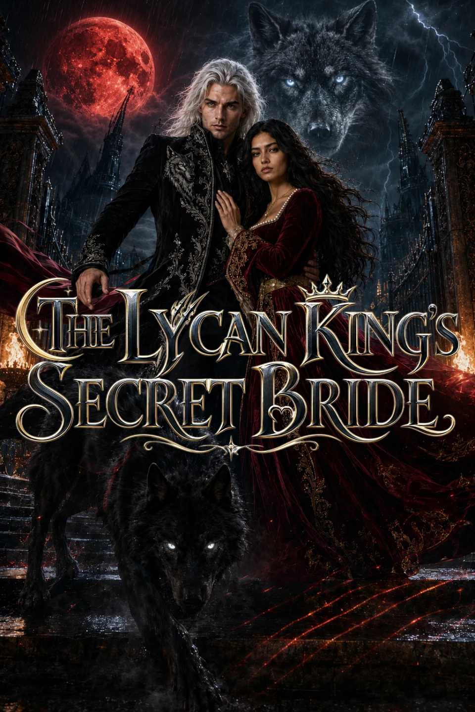 The Lycan King's Secret Bride cover