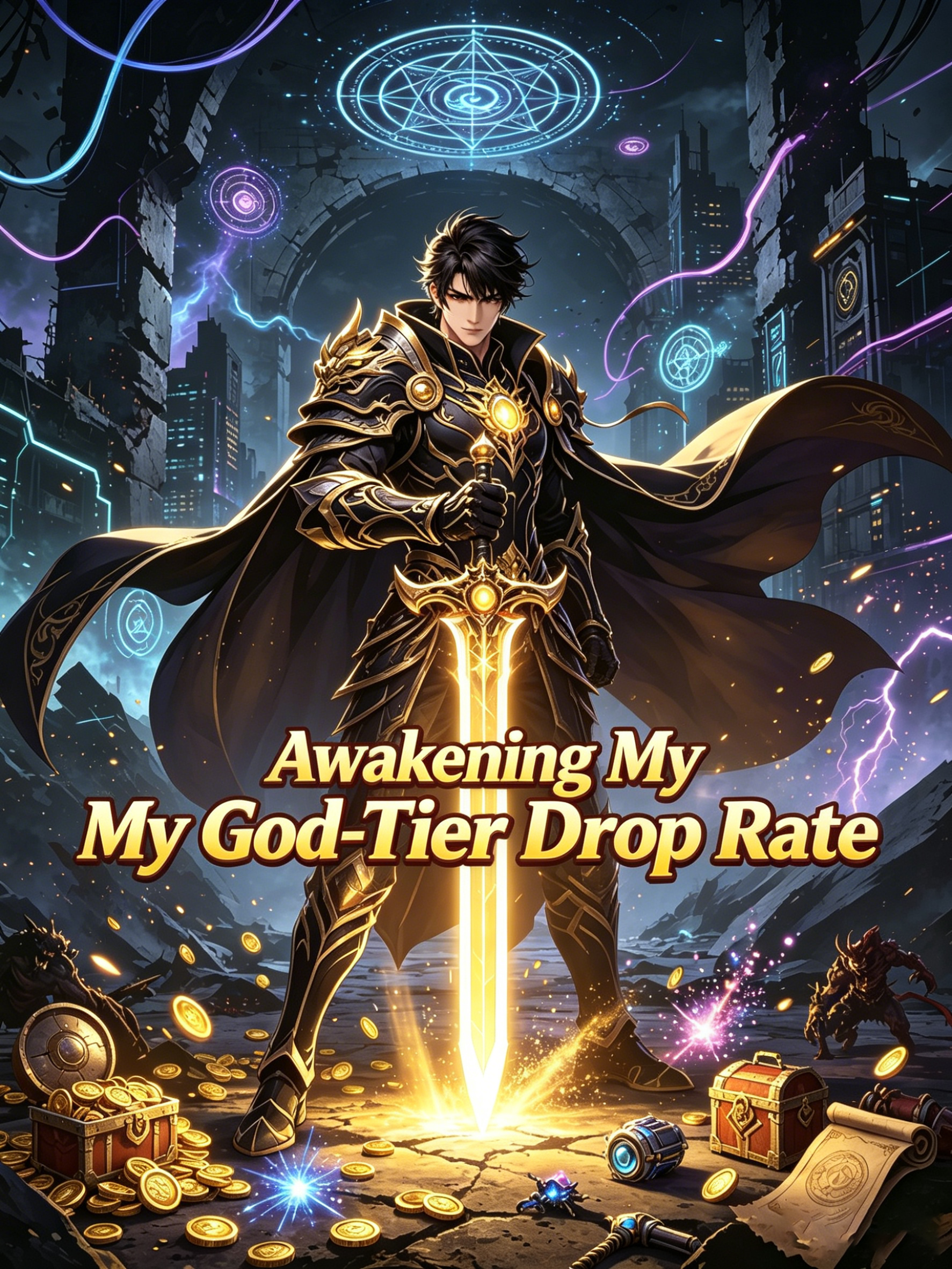 Awakening My God-Tier Drop Rate poster