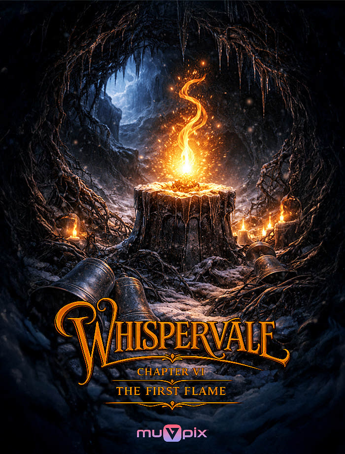Whispervale: Chapter 6 - The First Flame poster
