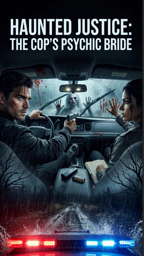 HAUNTED JUSTICE:THE COP'S PSYCHIC BRIDE cover
