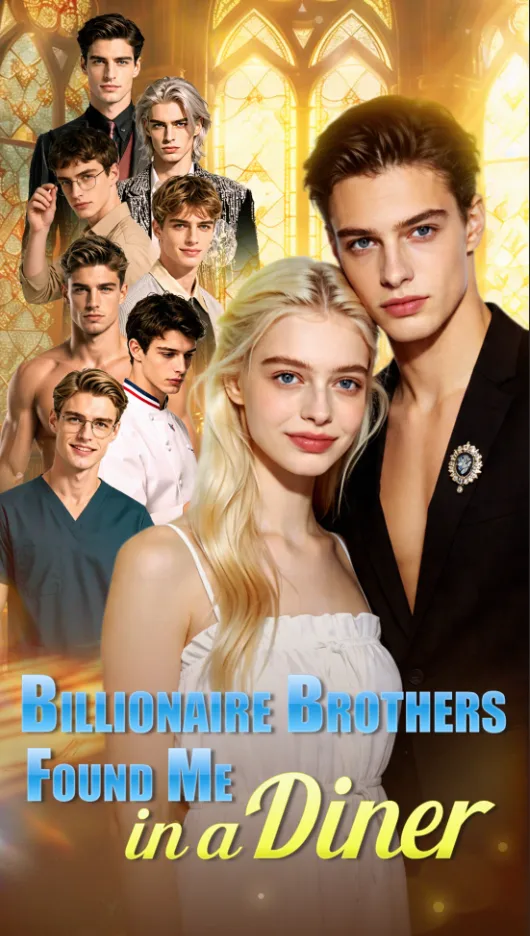 BILLIONAIRE BROTHERS FOUND ME IN A DINER cover