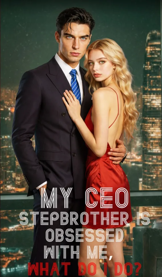 MY CEO STEPBROTHER IS OBSESSED WITH ME cover