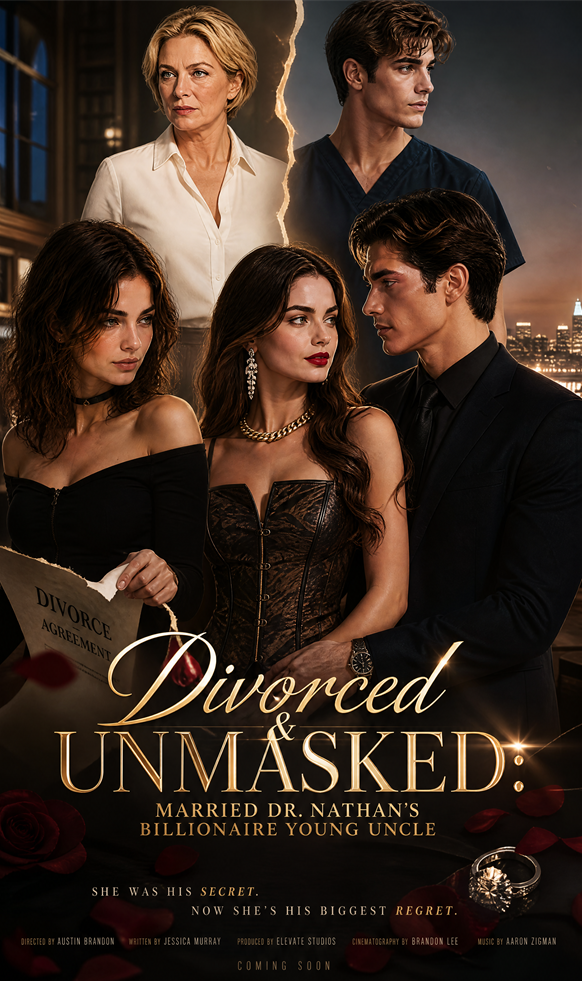 Divorced-UNMASKED: MARRIED DR. NATHAN'S BILLIONAIRE YOUNG UNCLE cover