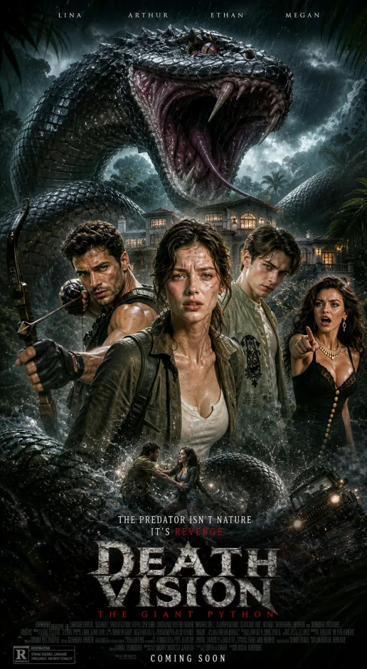 Death Vision: The Giant Python cover