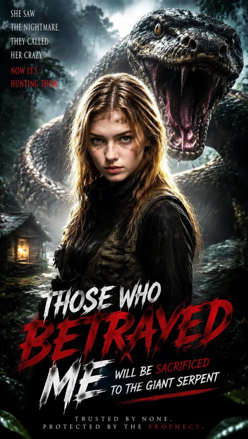 Those Who Betrayed Me Will Be Sacrificed to the  Giant Serpent cover