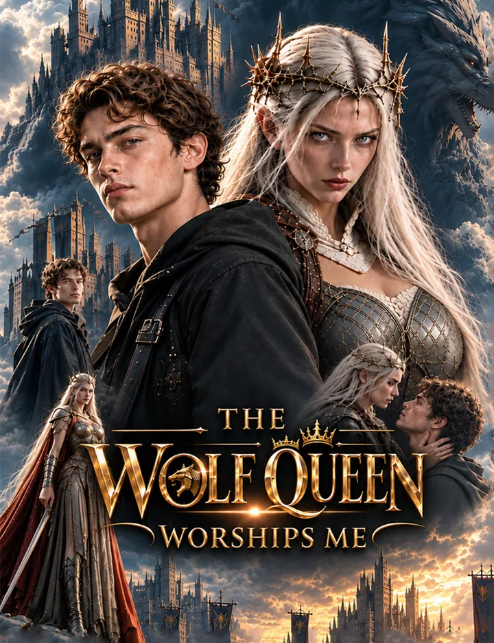The Wolf Queen Worships Me poster