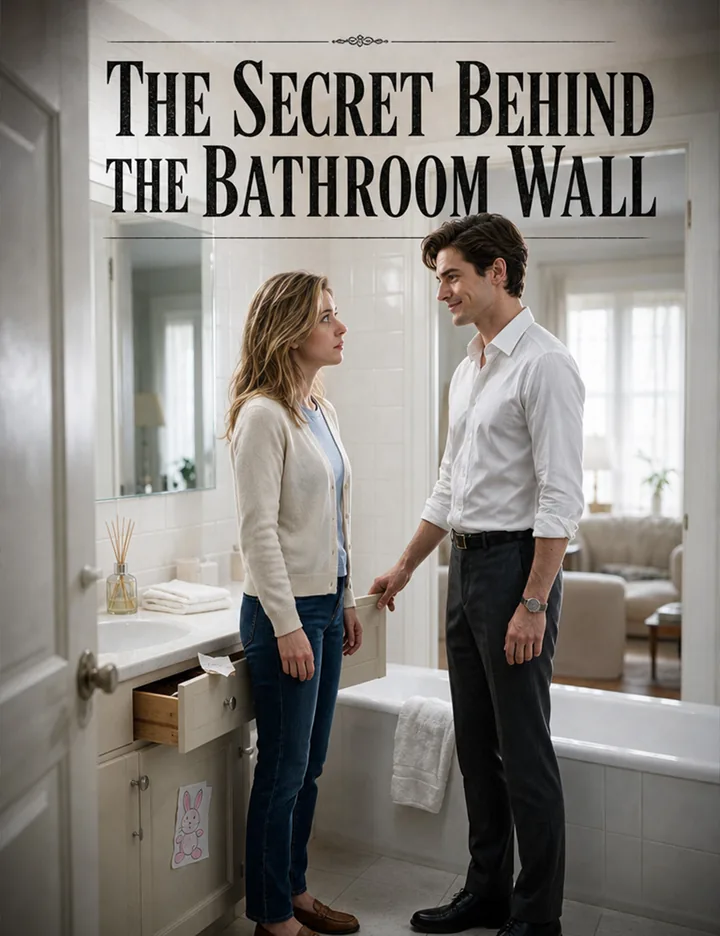 The Secret Behind the Bathroom Wall poster