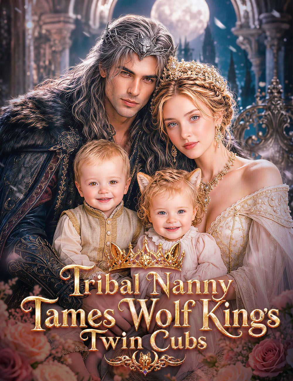 Tribal Nanny Tames Wolf King's Twin Cubs poster