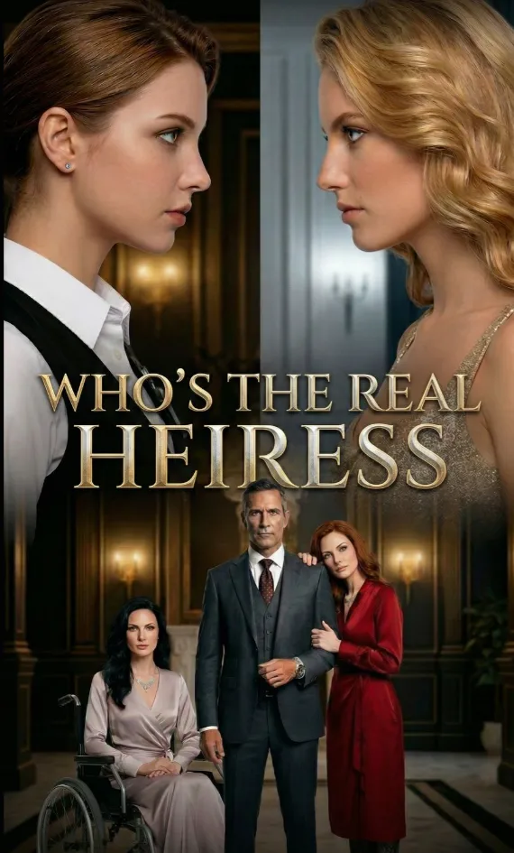 WHO'S THE REAL HEIRESS cover