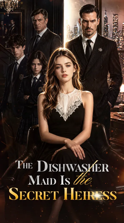 THE DISHWASHER MAID IS THE SECRET HEIRESS cover