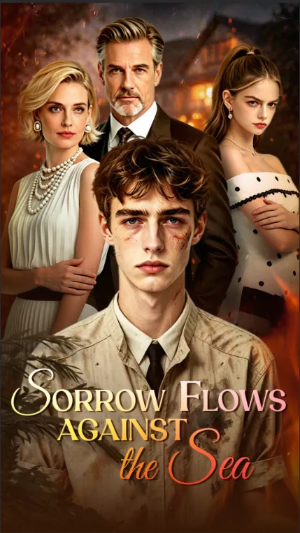 SORROW FLOWS AGAINST THE SEA cover