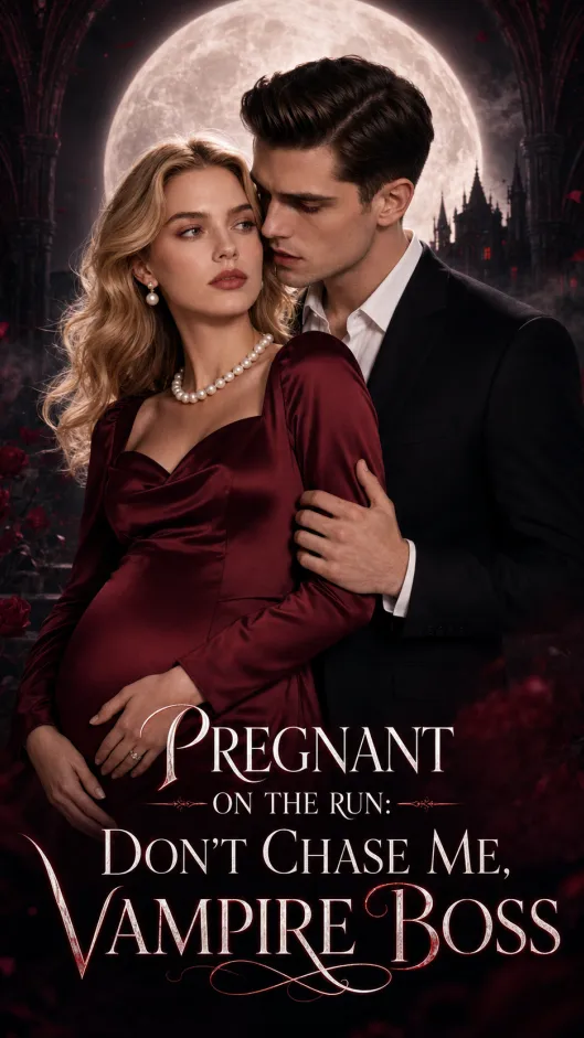 PREGNANT ON THE RUN:DON'T CHASE ME VAMPIRE BOSS cover