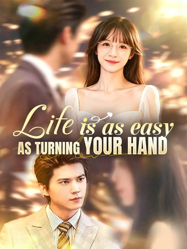 Life is as easy as turning your hand poster