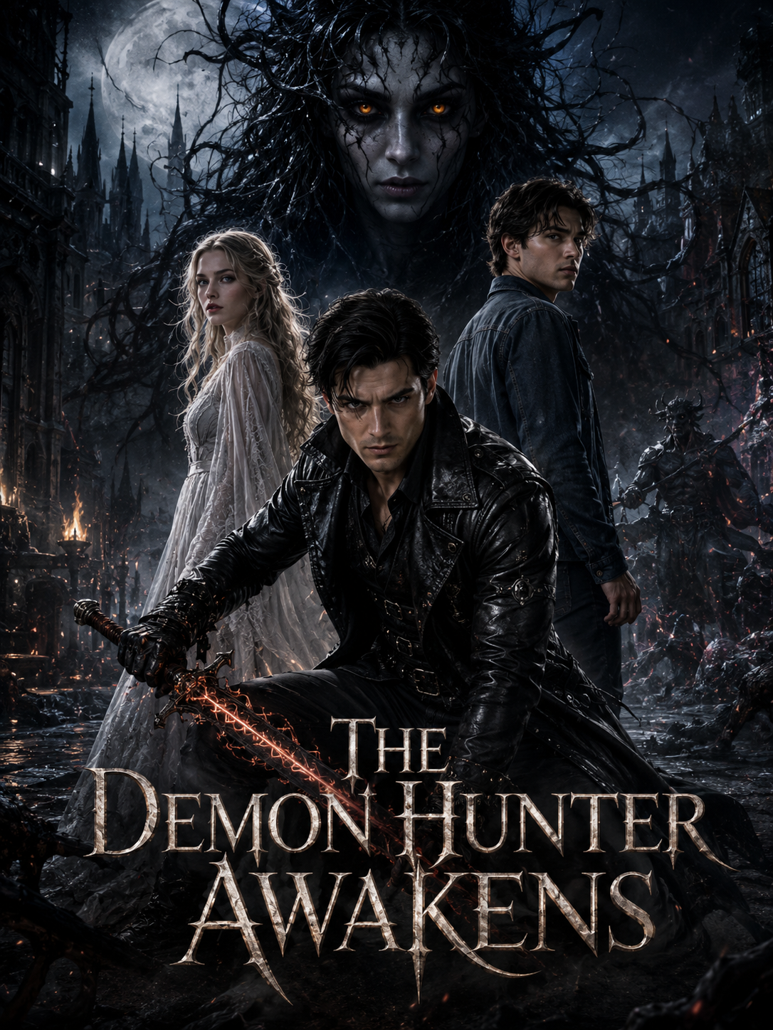 The Demon Hunter Awakens poster