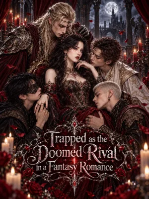 Trapped as the Doomed Rival in a Fantasy Romance poster