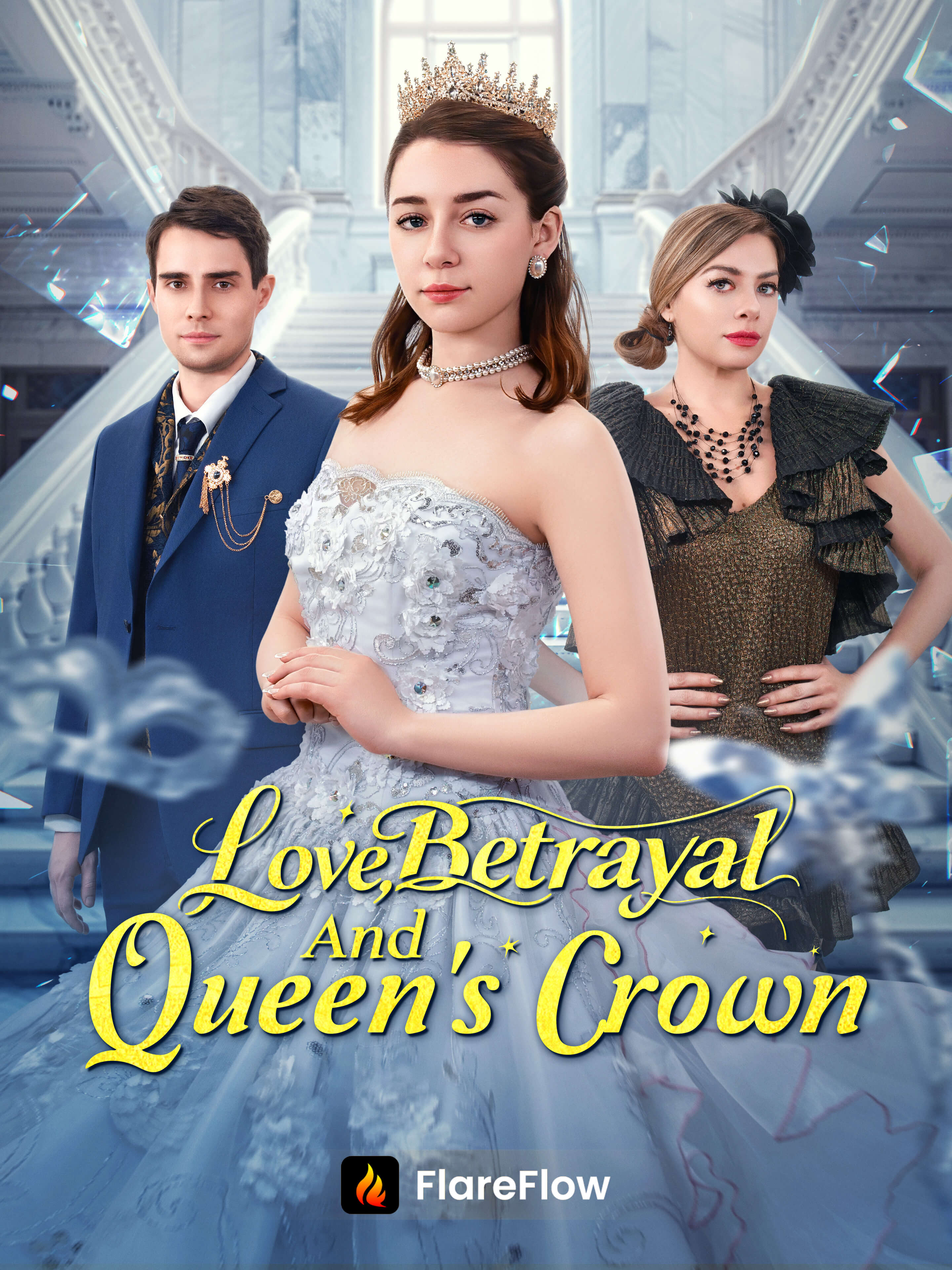 Love, Betrayal and Queen's crown poster