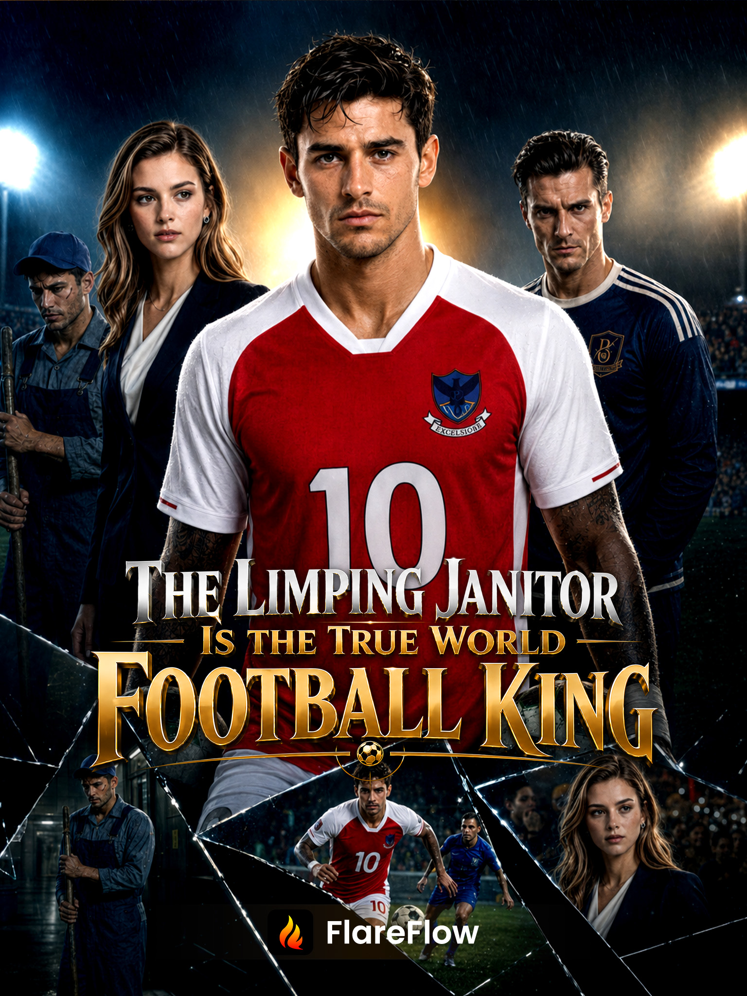 The Limping Janitor Is the True World Football King poster