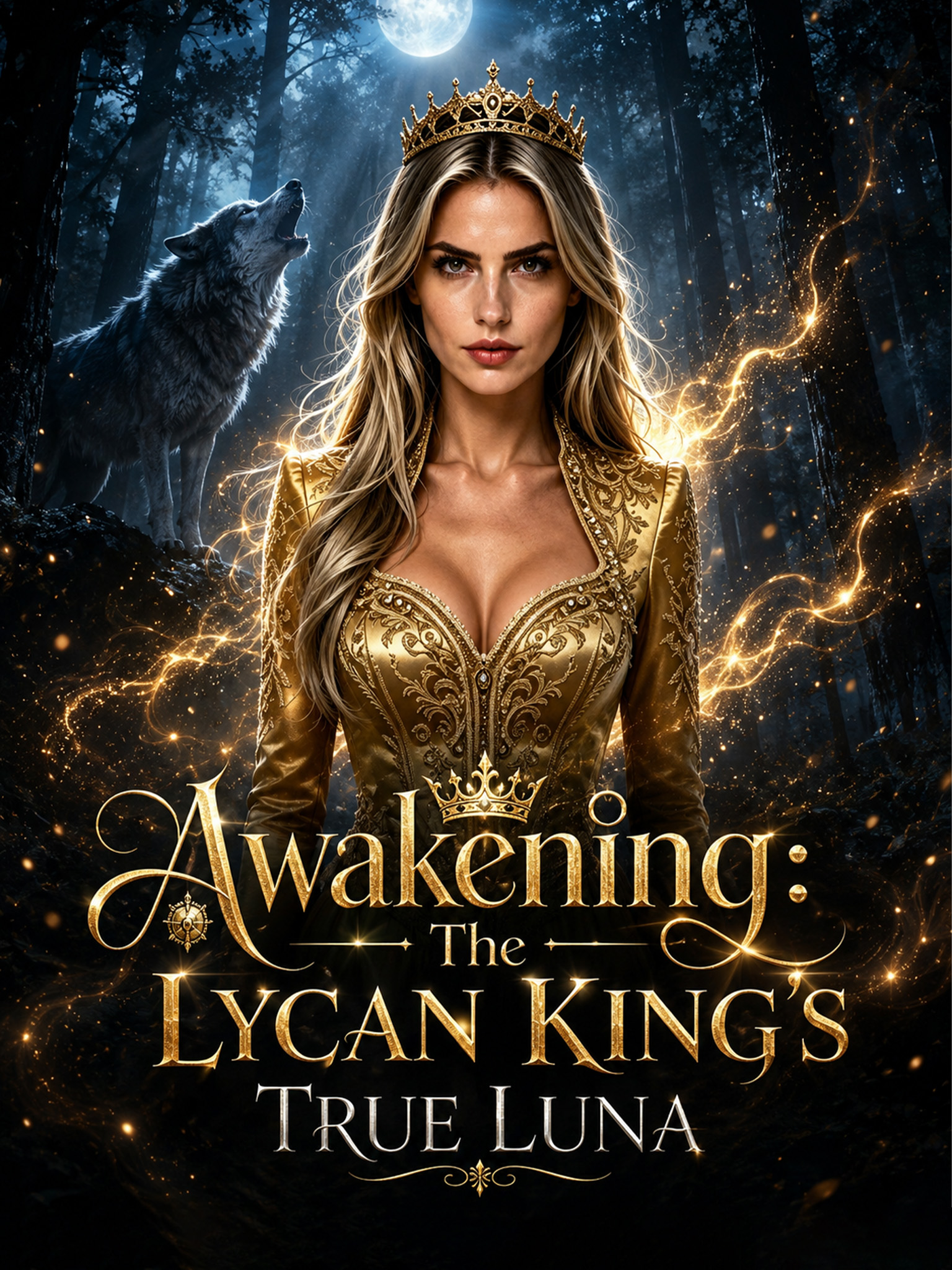 Awakening: The Lycan King's True Luna cover