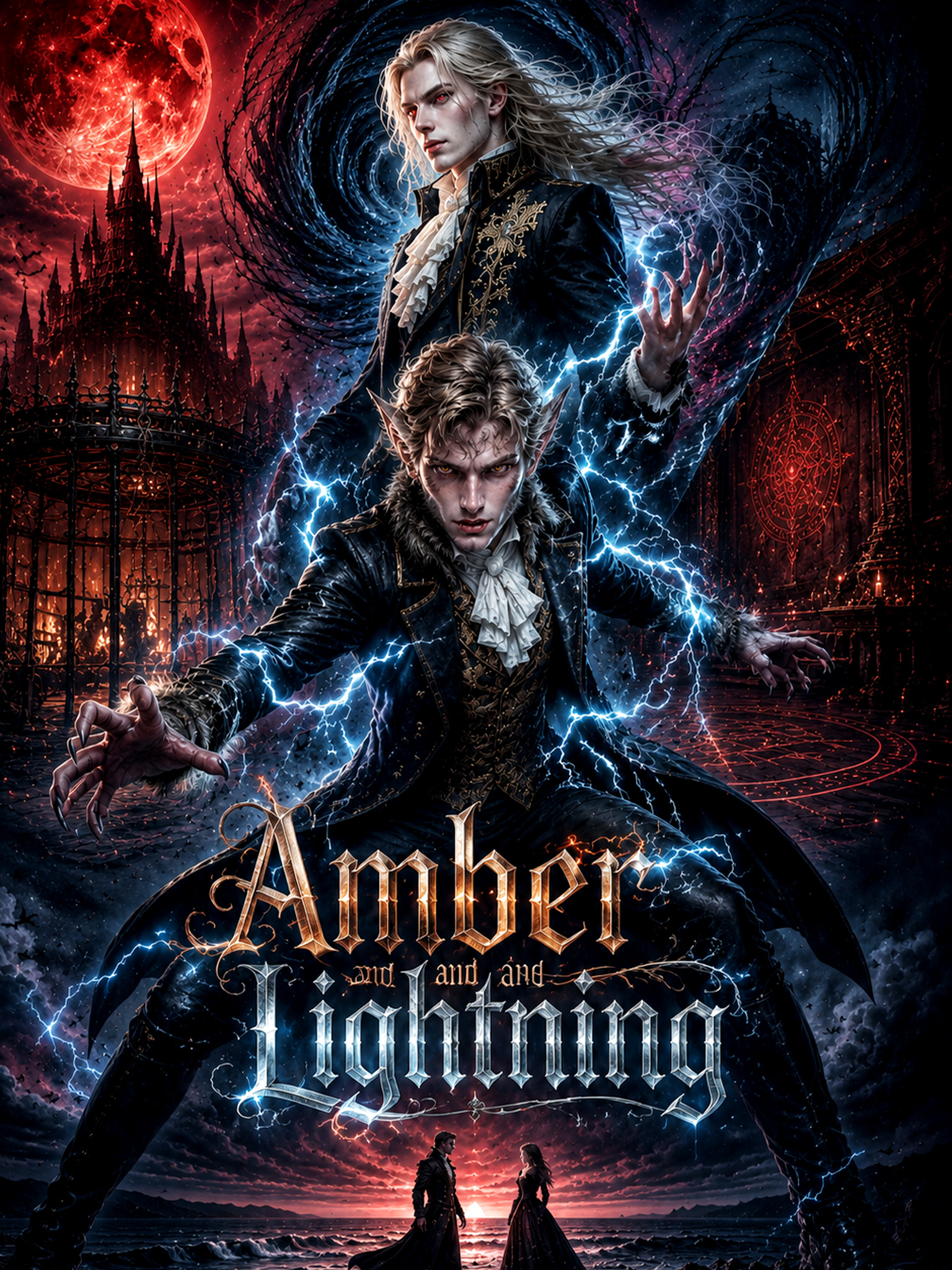 Amber and Lightning poster