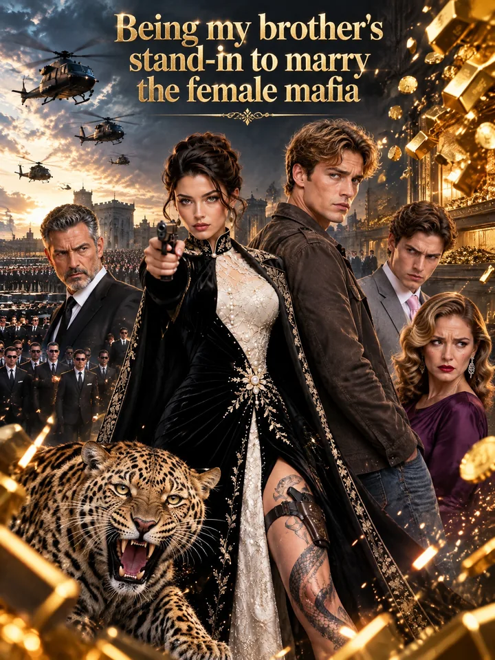Being my brother's stand-in to marry the female mafia poster