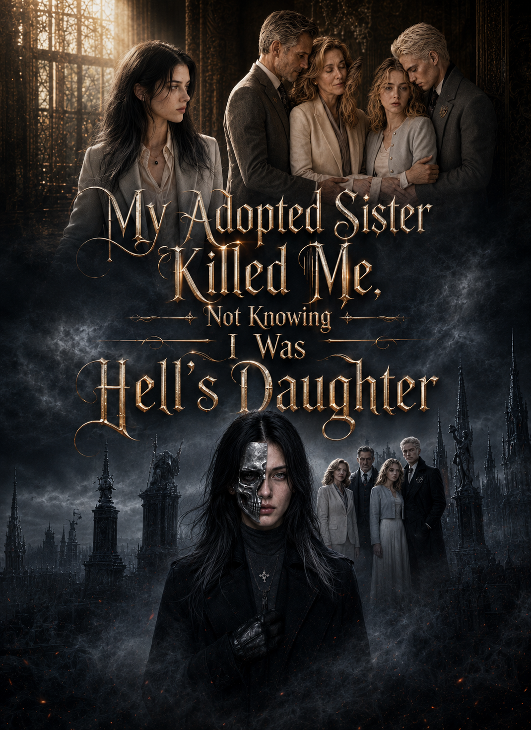 My Adopted Sister Killed Me, Not Knowing I Was Hell's Daughter poster