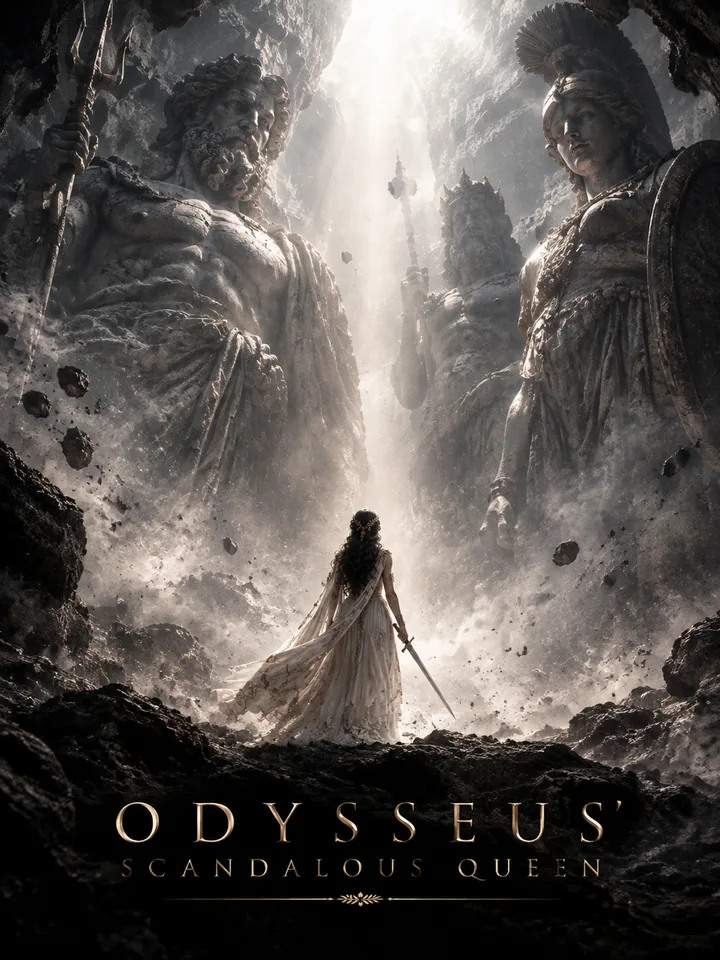 Odysseus’ Scandalous Queen poster