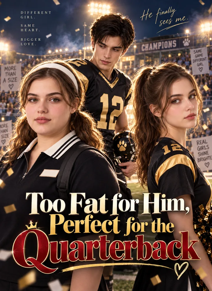 Too Fat for Him, Perfect for the Quarterback poster