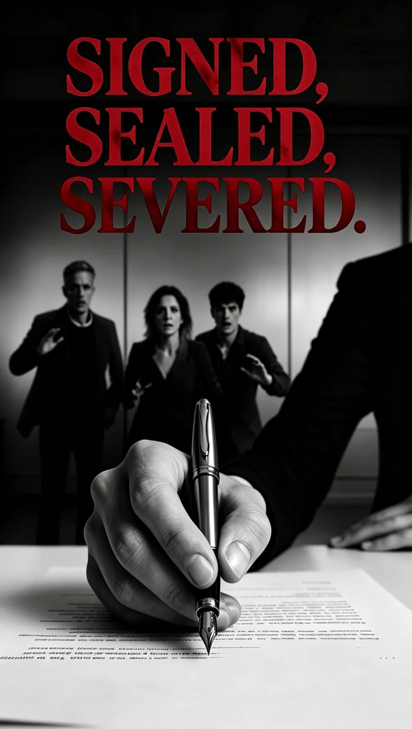 Signed, Sealed, Severed poster