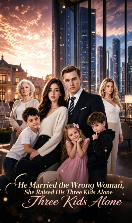 He Married the Wrong Woman, She Raised His Three Kids Alone cover