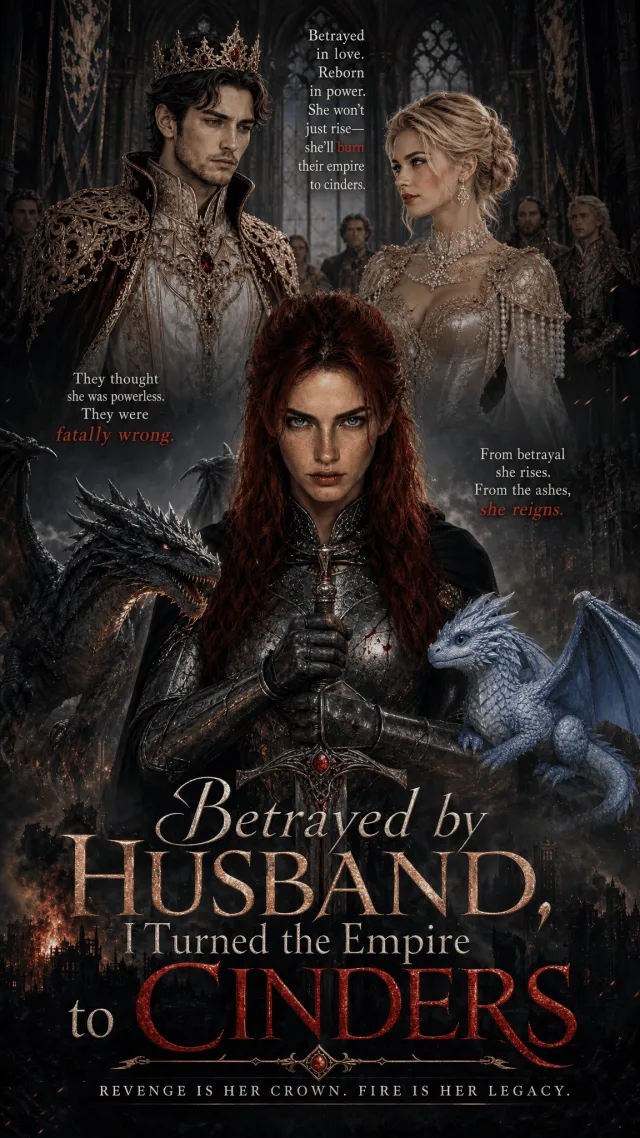 Betrayed by husband,i turned the empire to cinders cover