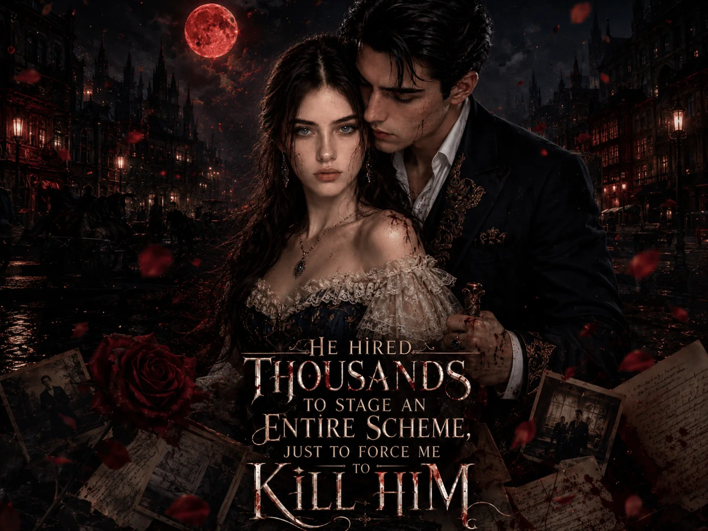 HE HIRED THOUSANDS TO STAGE AN ENTIRE SCHEME, JUST TO FORCE ME TO KILL HIM poster