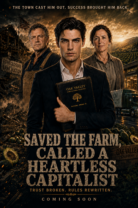 Saved The Farm, Called A Heartless Capitalist poster