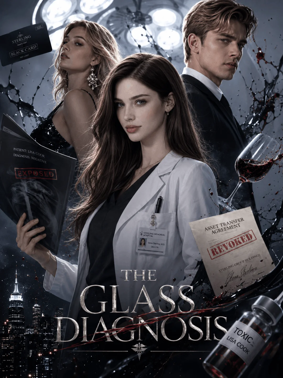 THE GLASS DIAGNOSIS poster