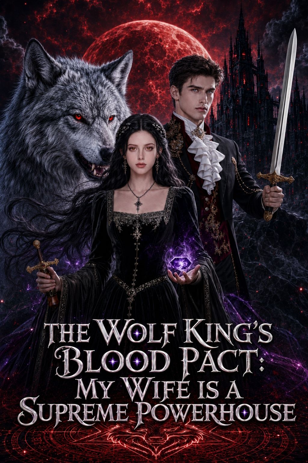 THE WOLF KING'S BLOOD PACT: MY WIFE IS A SUPREME POWERHOUSE cover