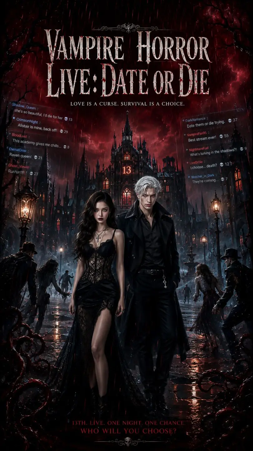 Vampire Horror: Live, Date or Die cover