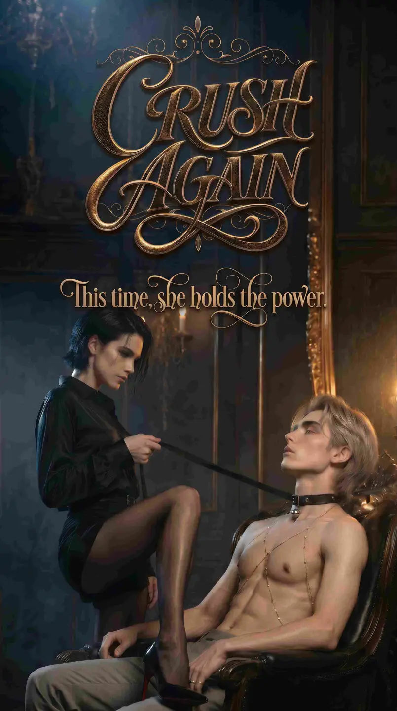 CRUSH AGAIN This time, she holds the power cover