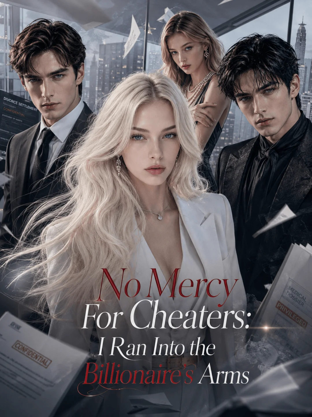 No Mercy For Cheaters：I Ran Into the Billionaire's Arms cover