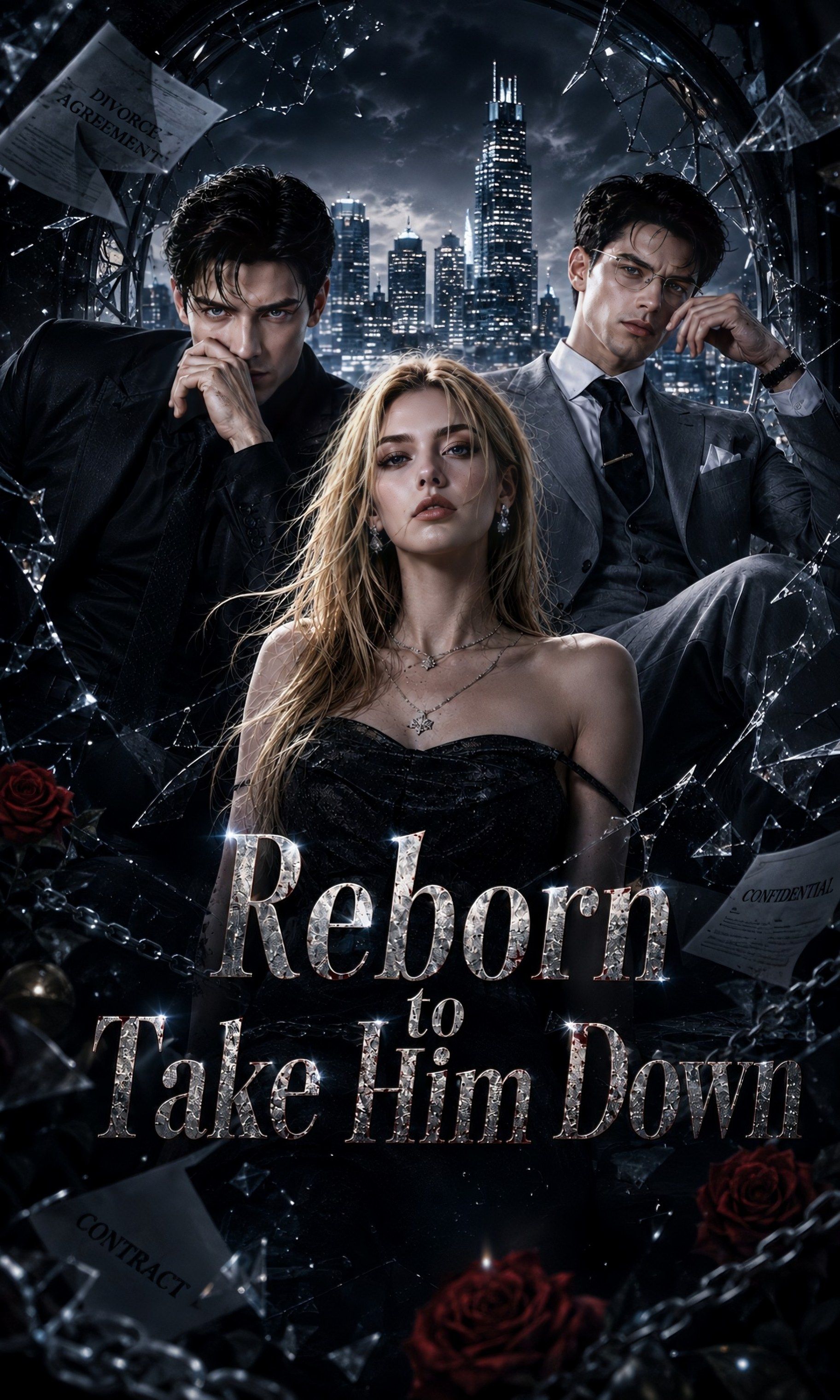 Reborn to Take Him Down cover