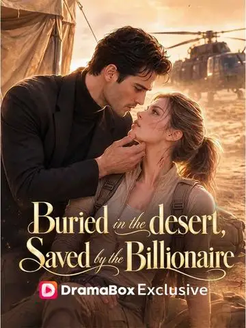 Buried in the Desert, Saved by the Billionaire poster