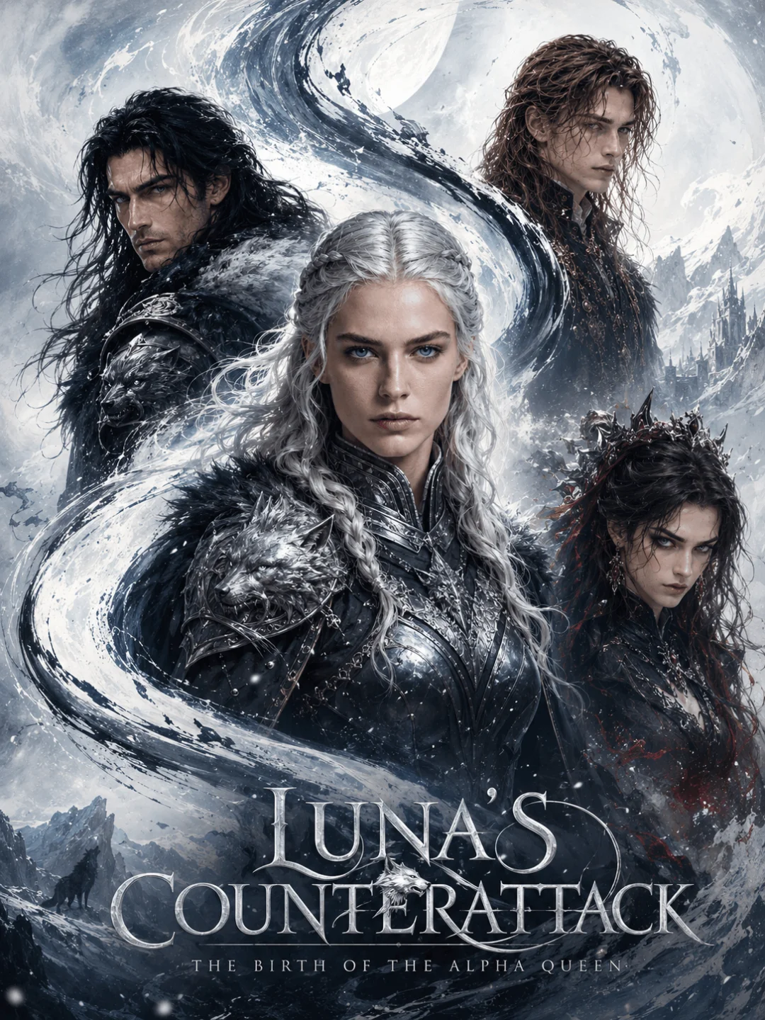 Luna‘s Counter Attack: The Birth of Alpha Queen cover
