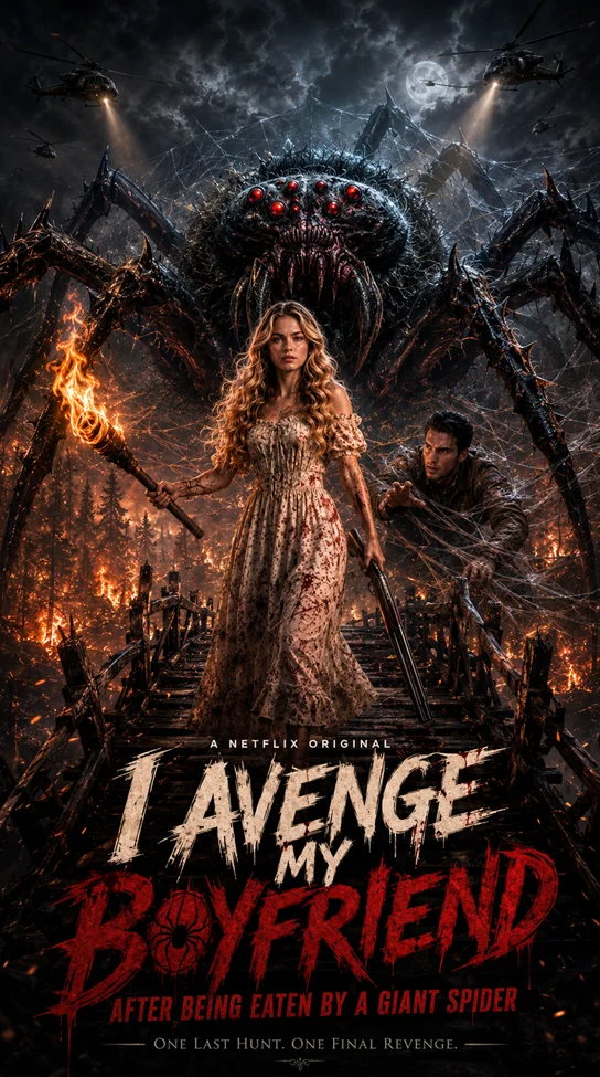 I Avenge My Boyfriend After Being Eaten by a Giant Spider poster