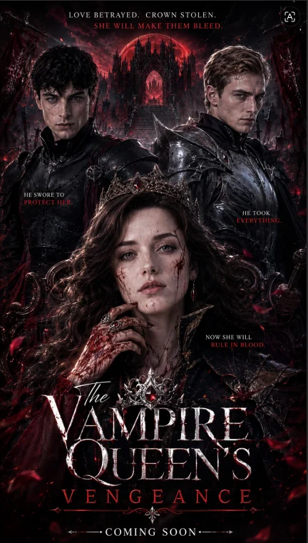The VAMPIRE QUEEN'S VENGEANCE cover