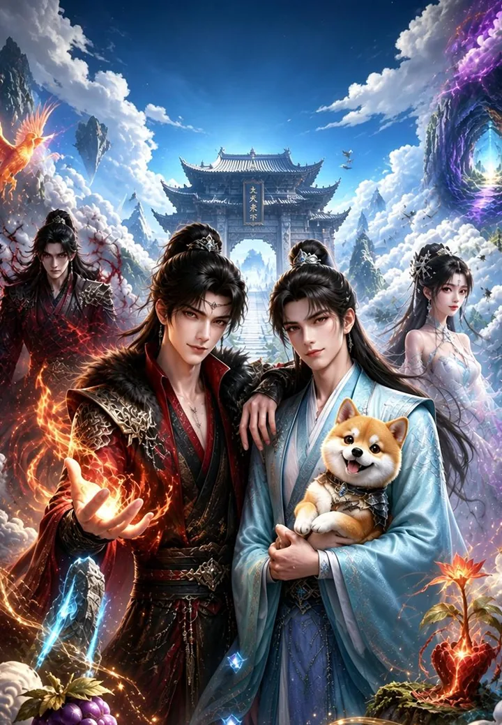 My Dog Bro and I Stole the Hero's Fate poster